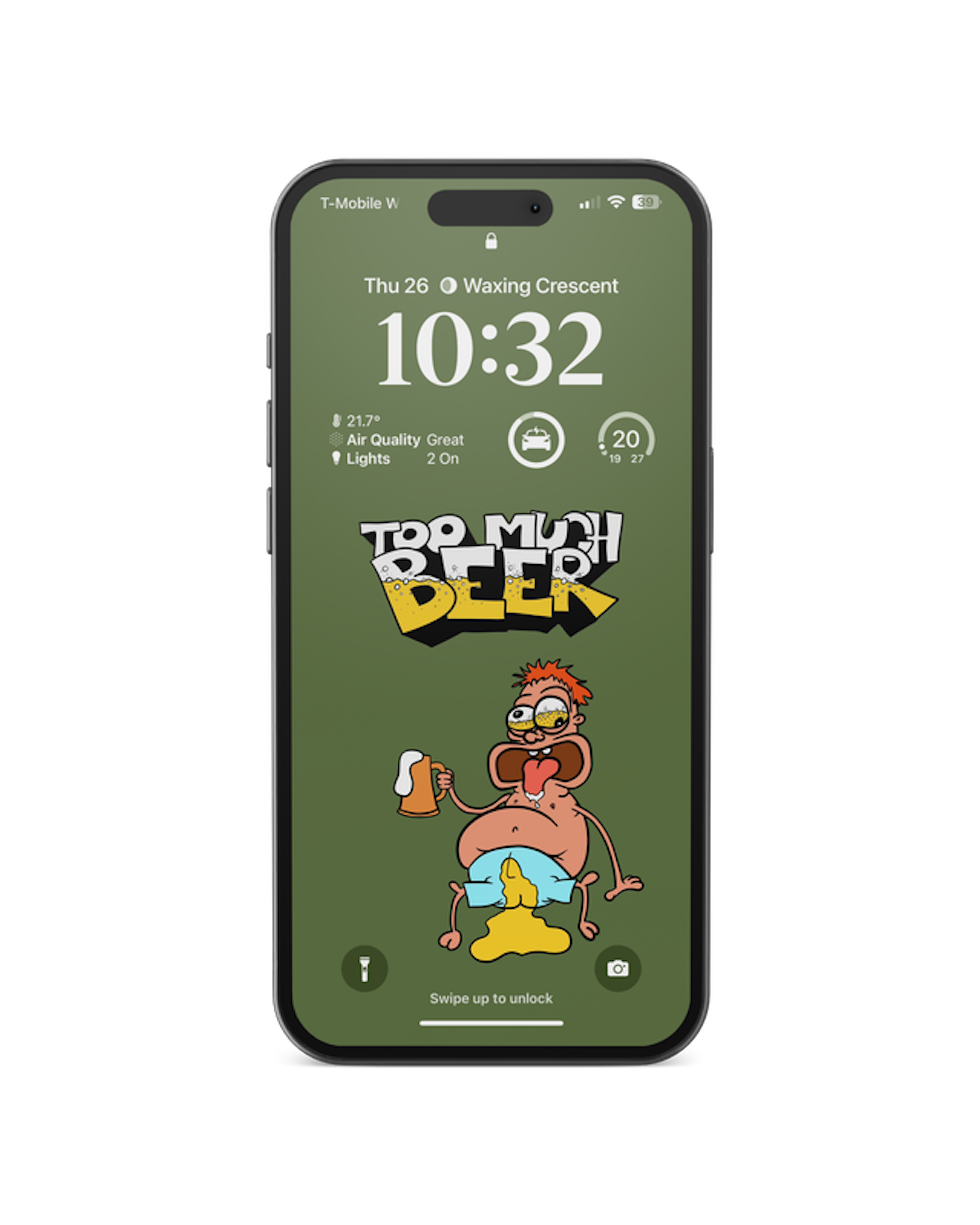 Addiction: Beer (iPhone Wallpaper)